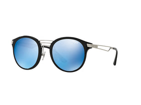 Oversized square sunglasses in milky green