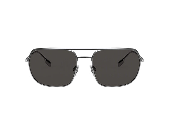 Noisy May oval retro sunglasses in black